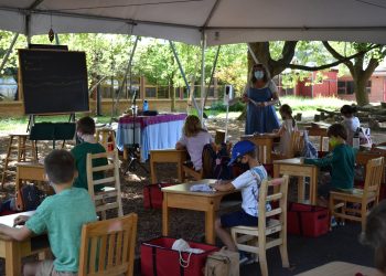 As Covid Lingers, More Schools Have Moved Classes Outdoors
